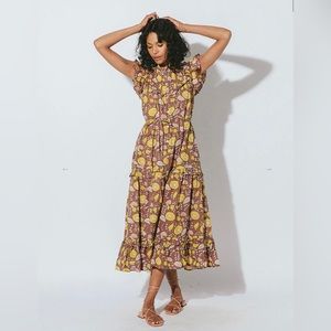 Cleobella Harper Midi Dress Size Large NWT